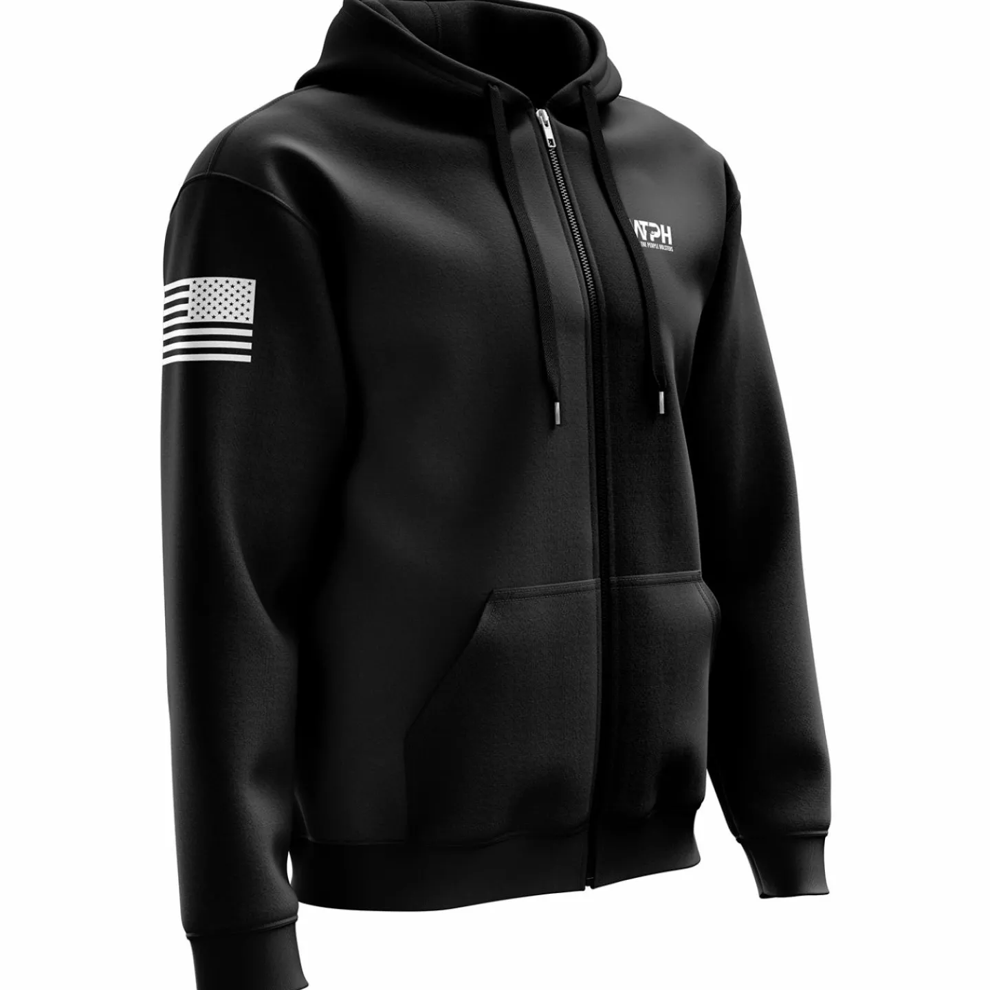 We The People Holsters F Around & Find Out Zip Up Hoodie Black