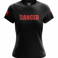 We The People Holsters F Cancer Women's Short Sleeve Shirt Black Discount