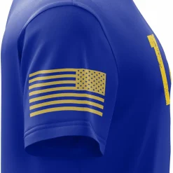 We The People Holsters Fallout Prepper Short Sleeve Shirt Blue Hot