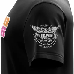We The People Holsters Father Figure Short Sleeve Shirt Black New