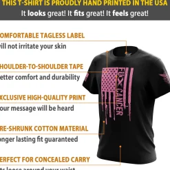 We The People Holsters F-Cancer Short Sleeve Shirt Black Sale
