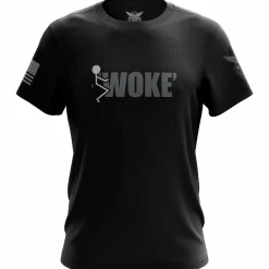 We The People Holsters F'in Woke Short Sleeve Shirt Black Discount