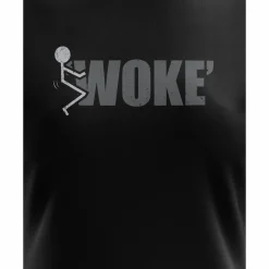 We The People Holsters F'in Woke Women's Short Sleeve Shirt Black Discount