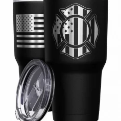We The People Holsters Firefighter Shield Stainless Steel Tumbler New