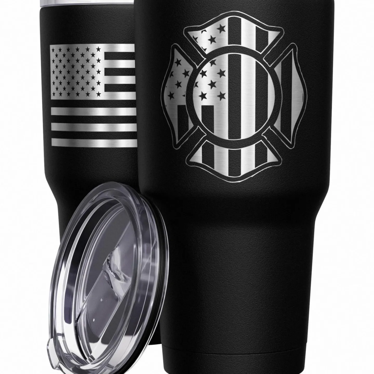 We The People Holsters Firefighter Shield Stainless Steel Tumbler New