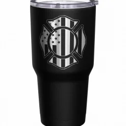 We The People Holsters Firefighter Shield Stainless Steel Tumbler New