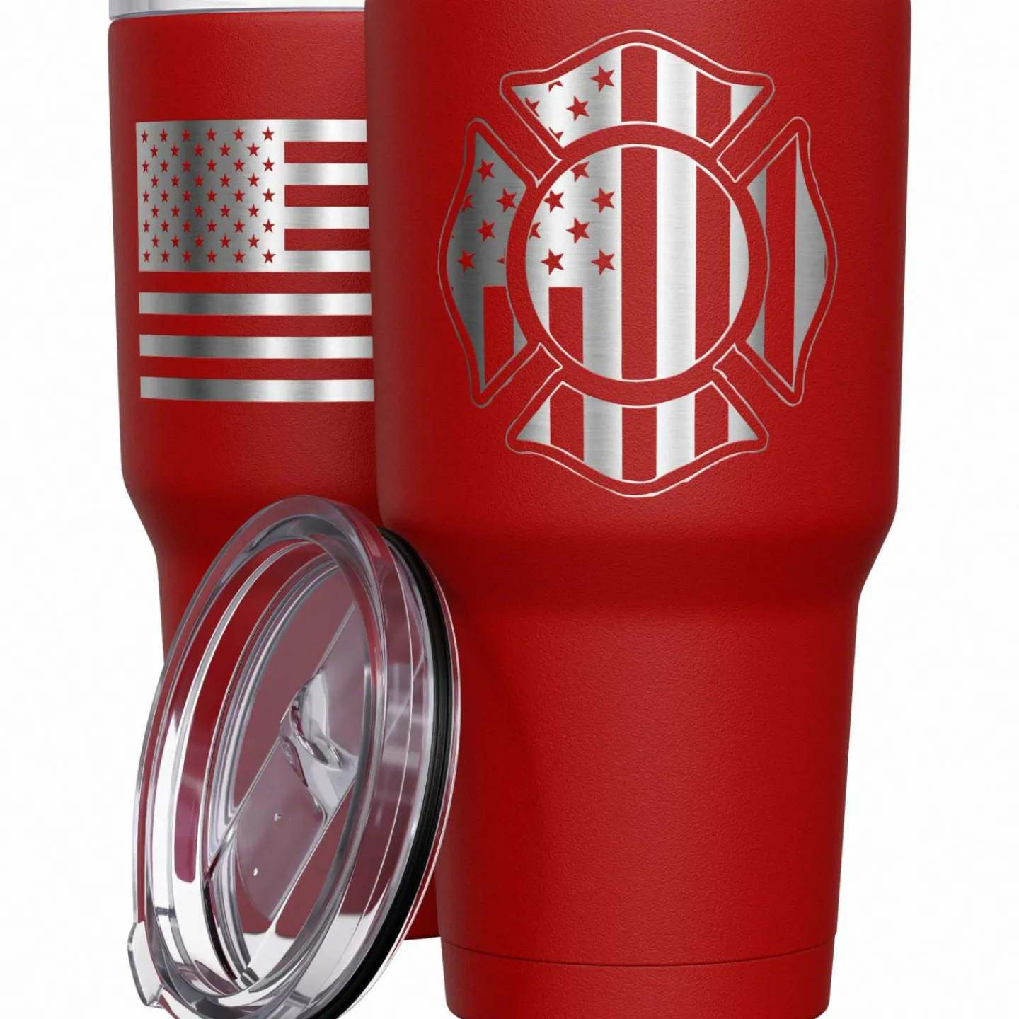 We The People Holsters Firefighter Shield Stainless Steel Tumbler New
