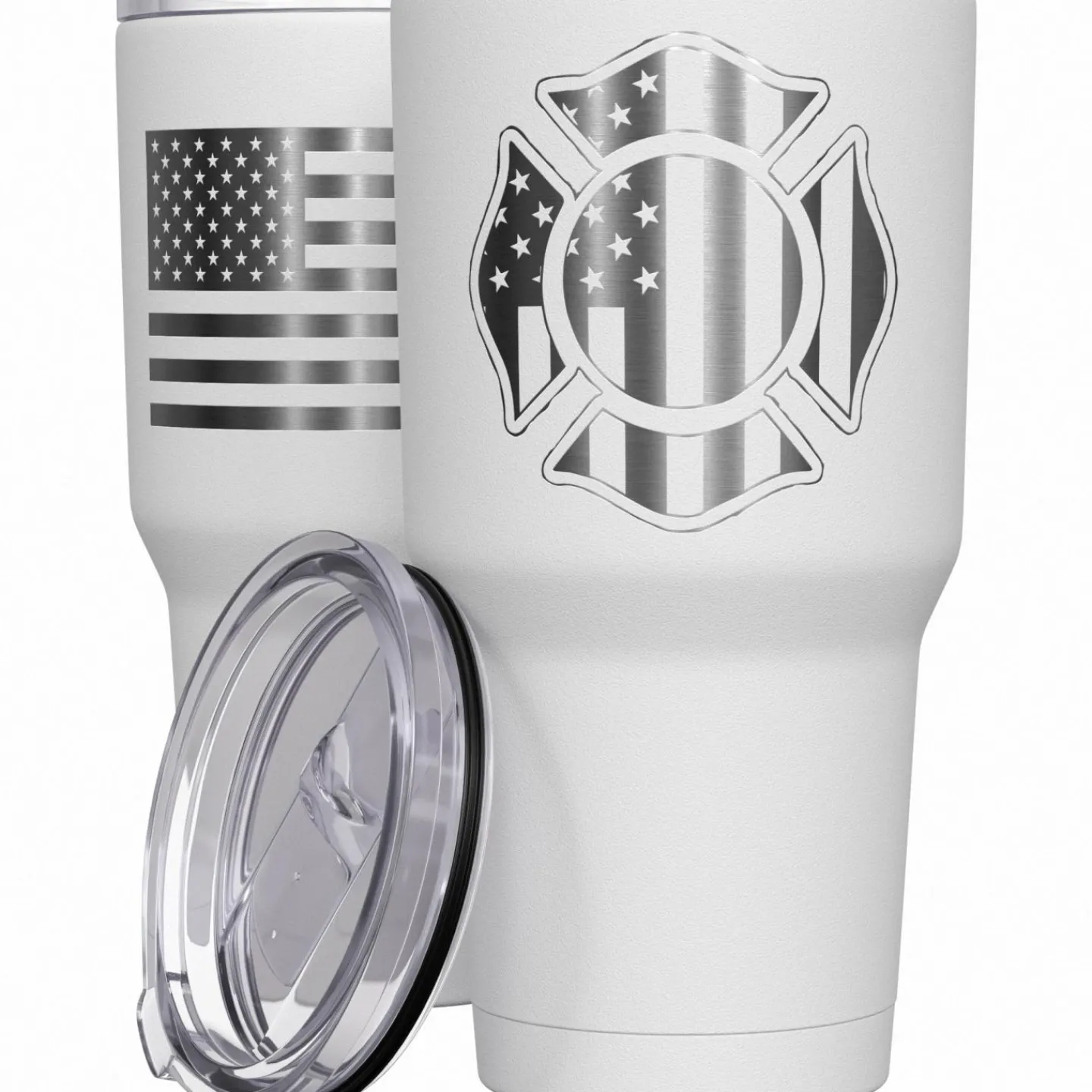 We The People Holsters Firefighter Shield Stainless Steel Tumbler New