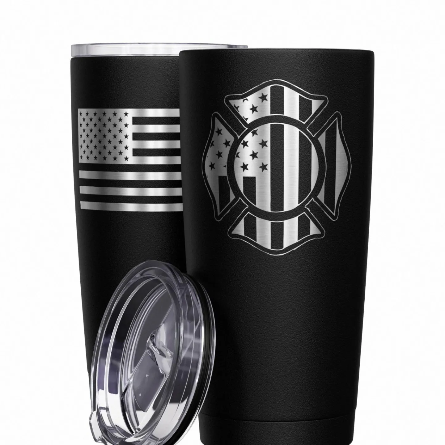 We The People Holsters Firefighter Shield Stainless Steel Tumbler New