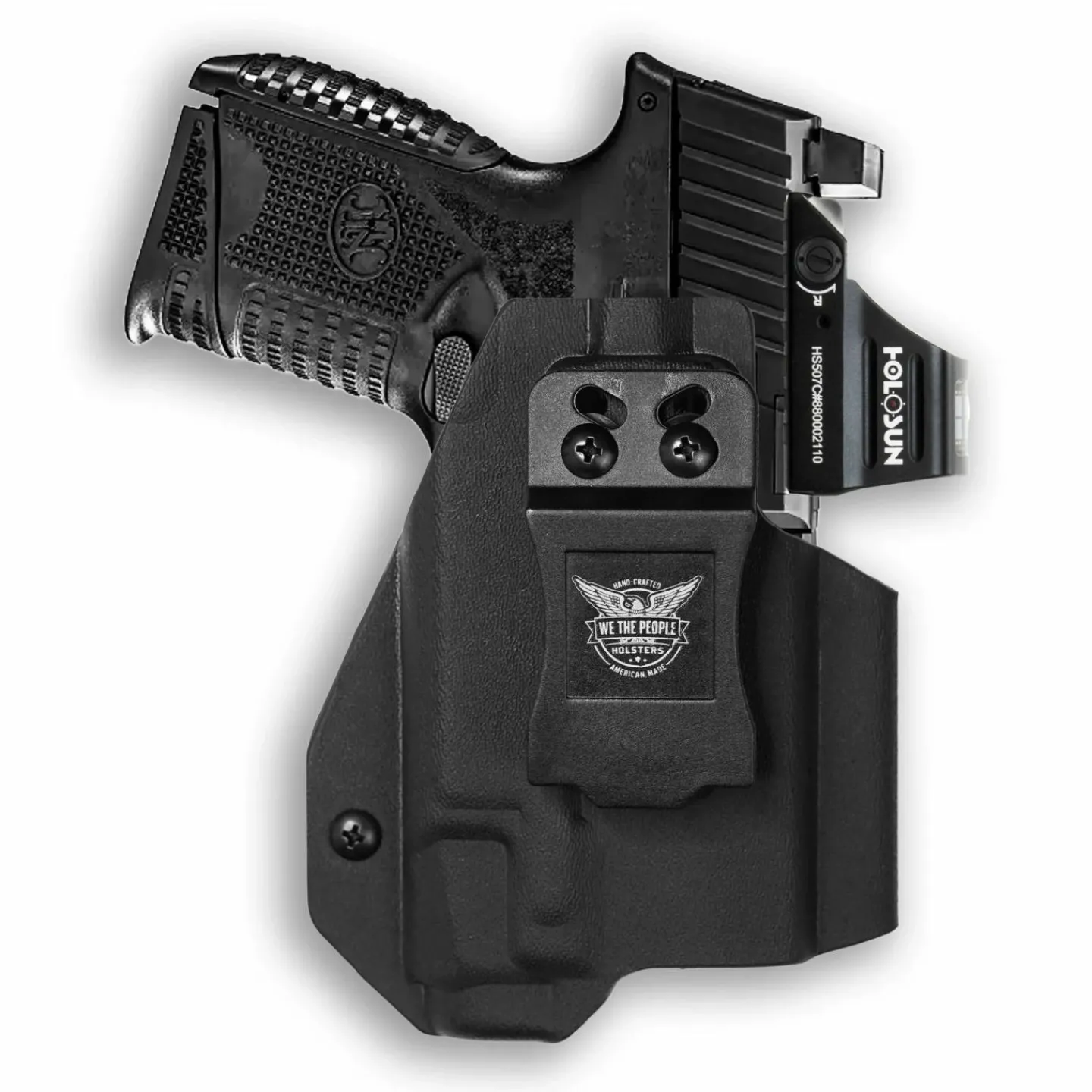 We The People Holsters FN 509 Compact MRD with Streamlight TLR-7/7A/7X Light Red Dot Optic Cut IWB Holster Best
