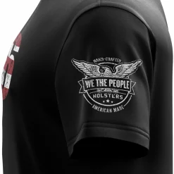 We The People Holsters Forever 1776 Short Sleeve Shirt Black New