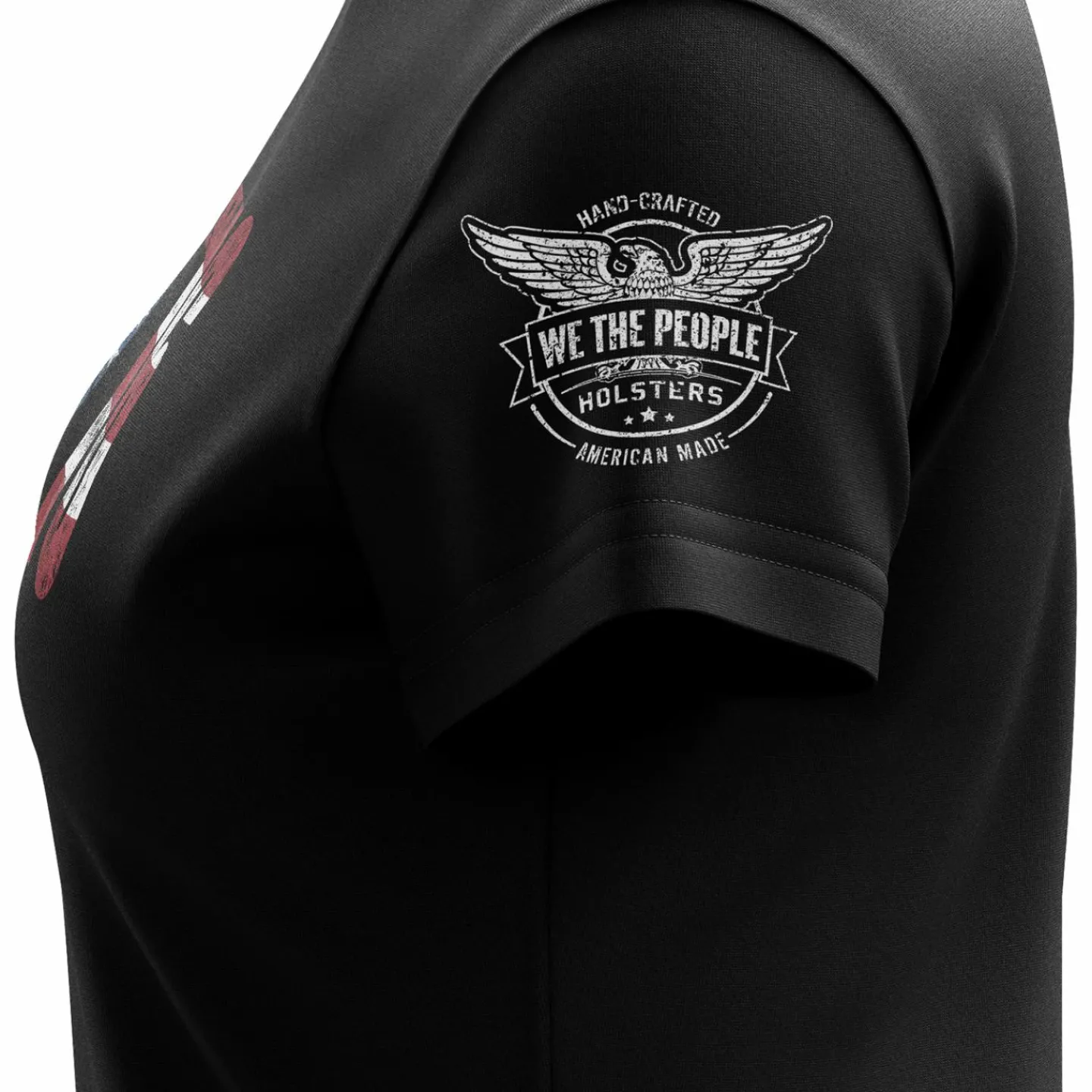 We The People Holsters Forever 1776 Women's Short Sleeve Shirt Black