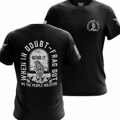 We The People Holsters Frag Out Short Sleeve Shirt Black