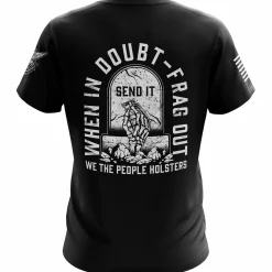 We The People Holsters Frag Out Short Sleeve Shirt Black