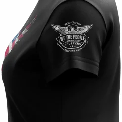 We The People Holsters Free Spirit Women's Short Sleeve Shirt Black Best