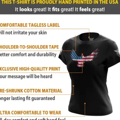 We The People Holsters Free Spirit Women's Short Sleeve Shirt Black Best
