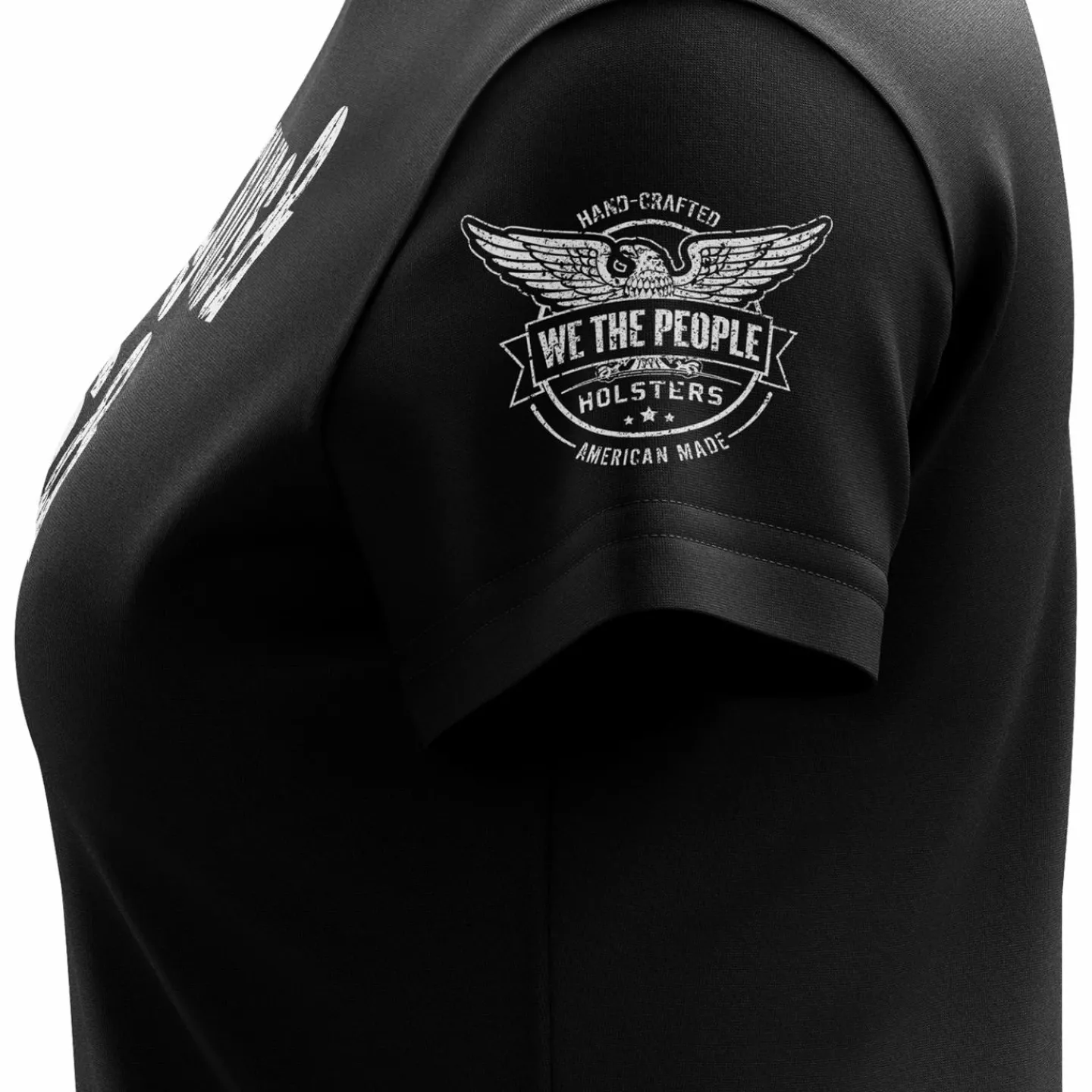 We The People Holsters Freedom Checklist Women's Short Sleeve Shirt Black Clearance