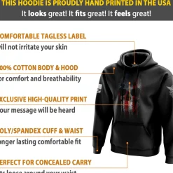 We The People Holsters Freedom Reaper Hoodie Black
