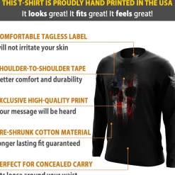 We The People Holsters Freedom Reaper Long Sleeve Shirt Black Best