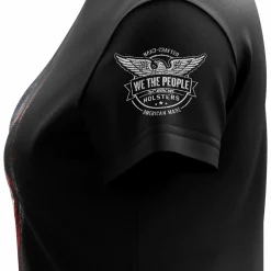 We The People Holsters Freedom Reaper Women's Short Sleeve Shirt Black Discount