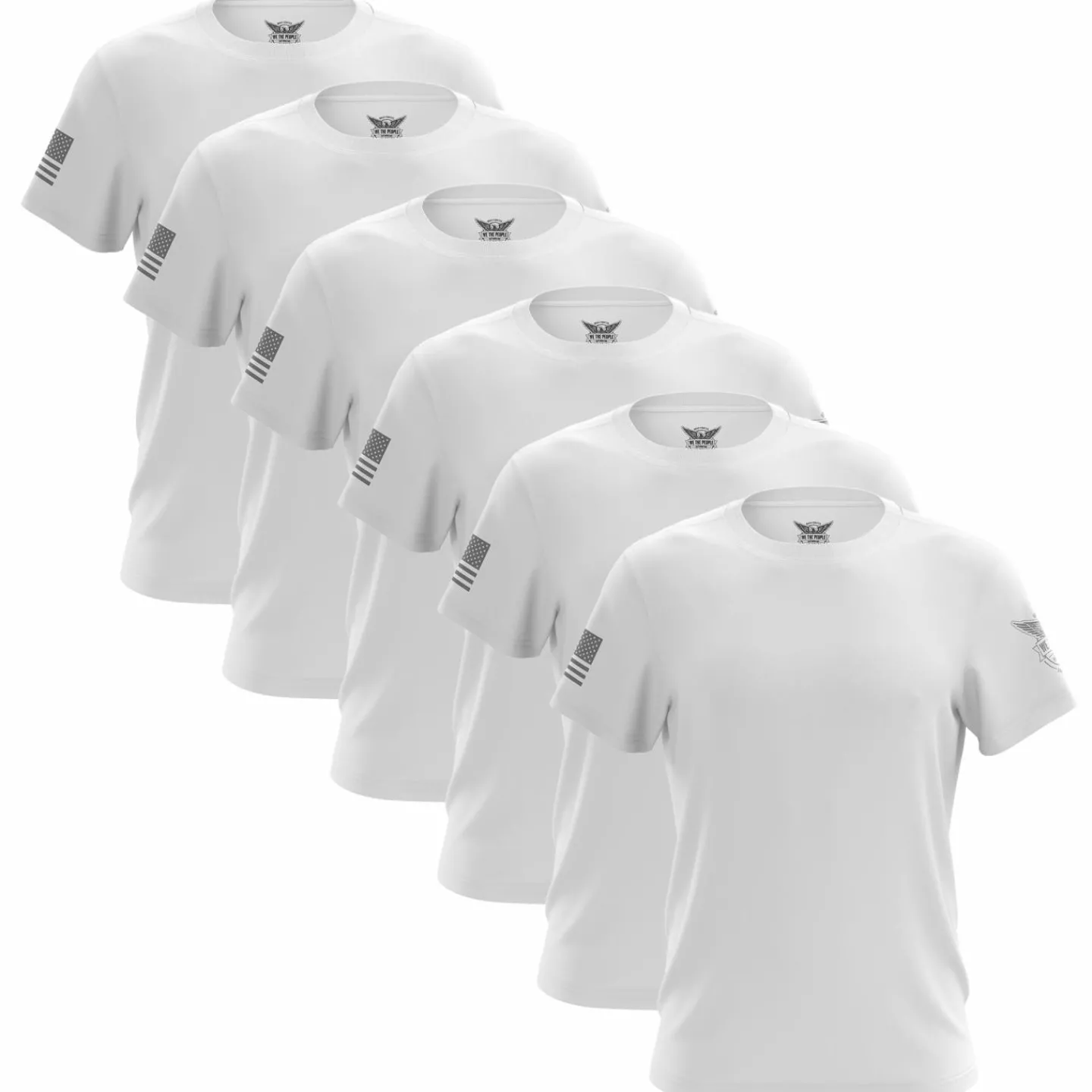 We The People Holsters Freedom Short Sleeve Shirt Bundle (6 Pack) New