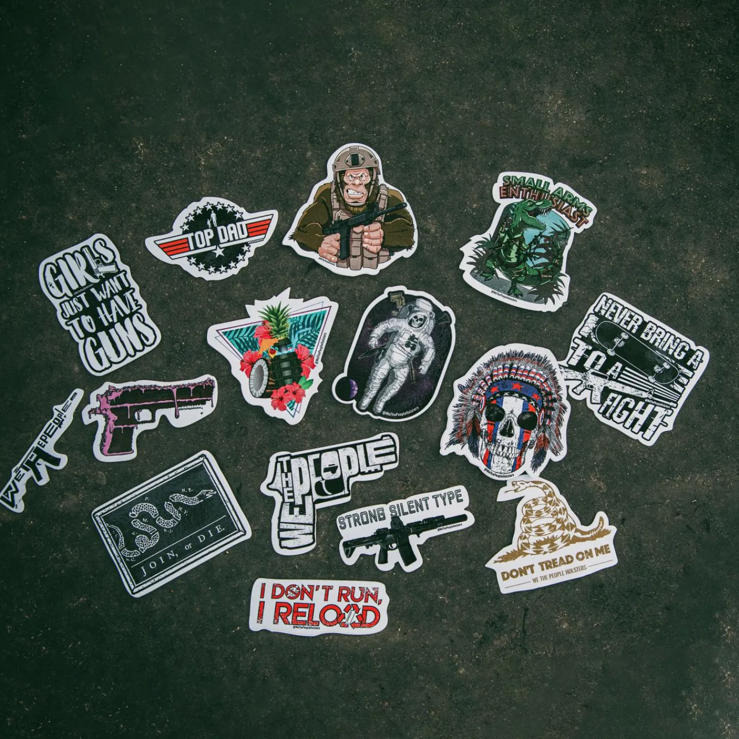 We The People Holsters Freedom Stickers Online