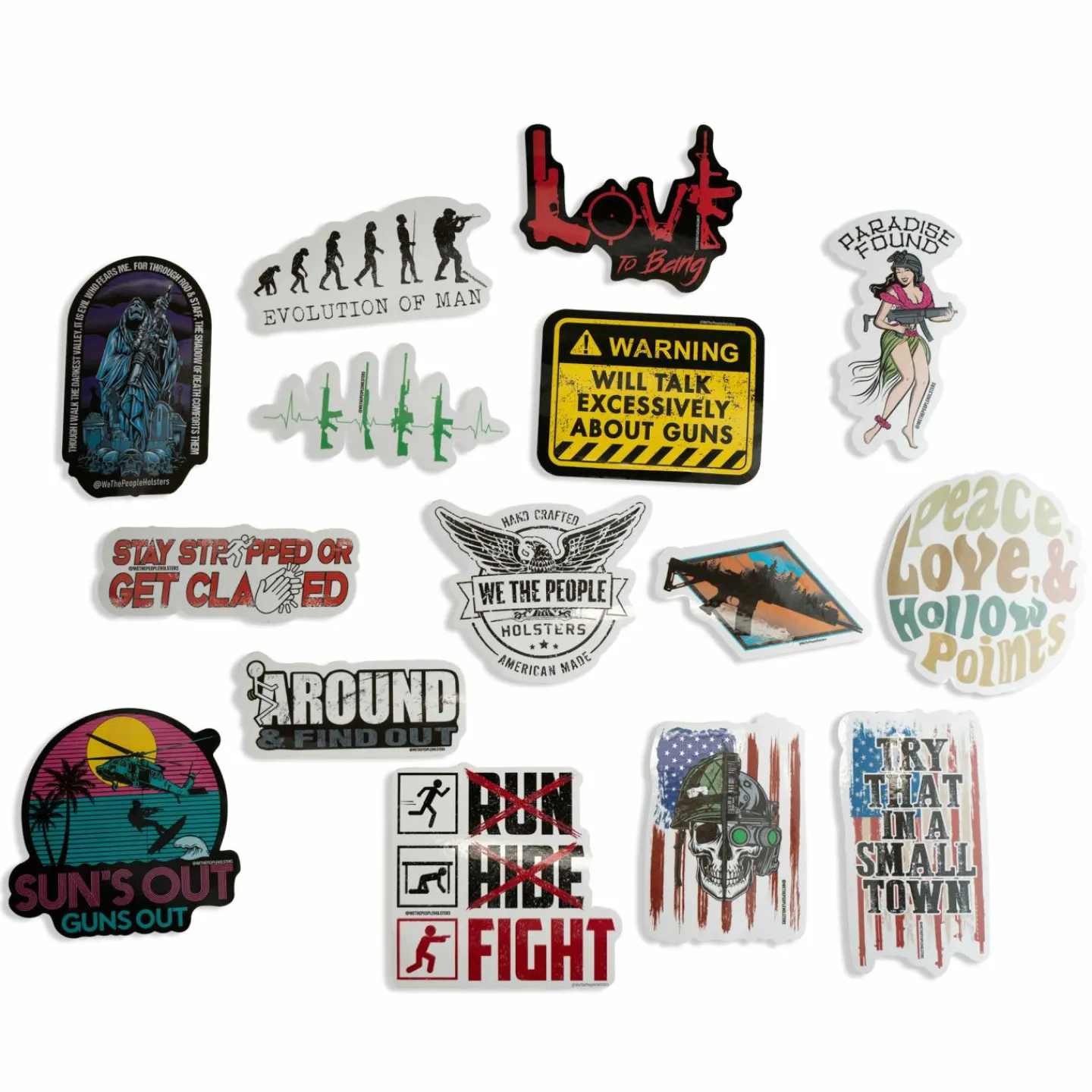 We The People Holsters Freedom Stickers Online