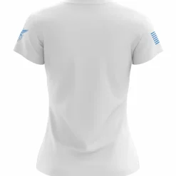 We The People Holsters Fresh Paint American Flag Women's Short Sleeve Shirt White Hot