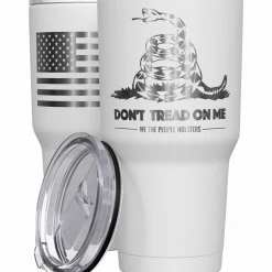 We The People Holsters Gadsden Flag Dont Tread on Me Stainless Steel Tumbler