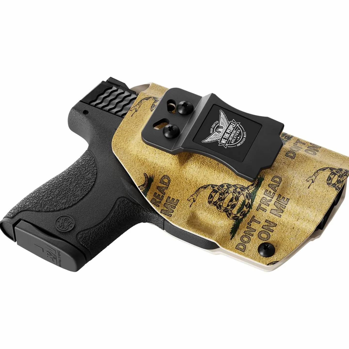 We The People Holsters Gadsden Flag Don't Tread on Me Custom Printed Holster - IWB Kydex Holster Discount