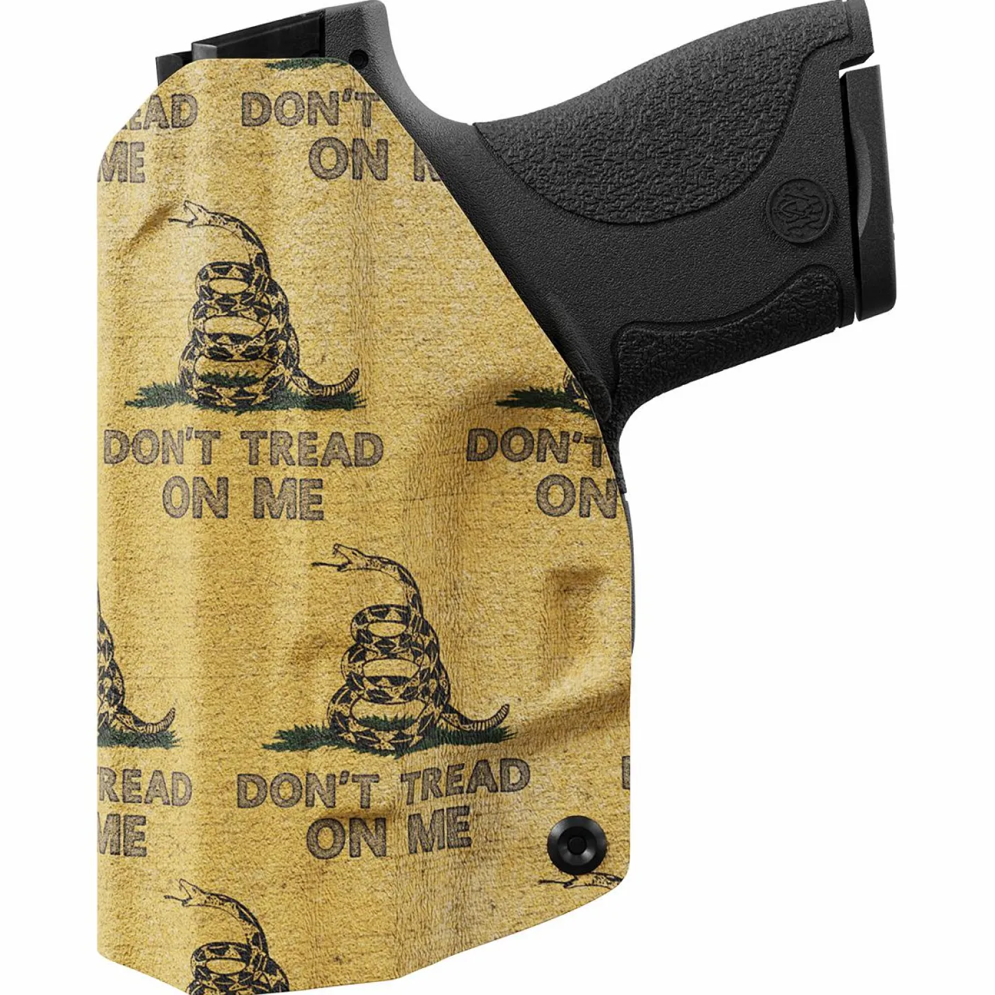 We The People Holsters Gadsden Flag Don't Tread on Me Custom Printed Holster - IWB Kydex Holster Discount