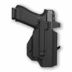 We The People Holsters Glock 22 Gen 1-4 MOS with Olight Baldr S Light Red Dot Optic Cut OWB Holster Best