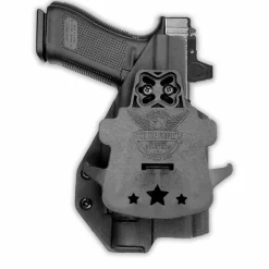 We The People Holsters Glock 22 Gen 1-4 MOS with Olight Baldr Pro Red Dot Optic Cut OWB Holster Hot
