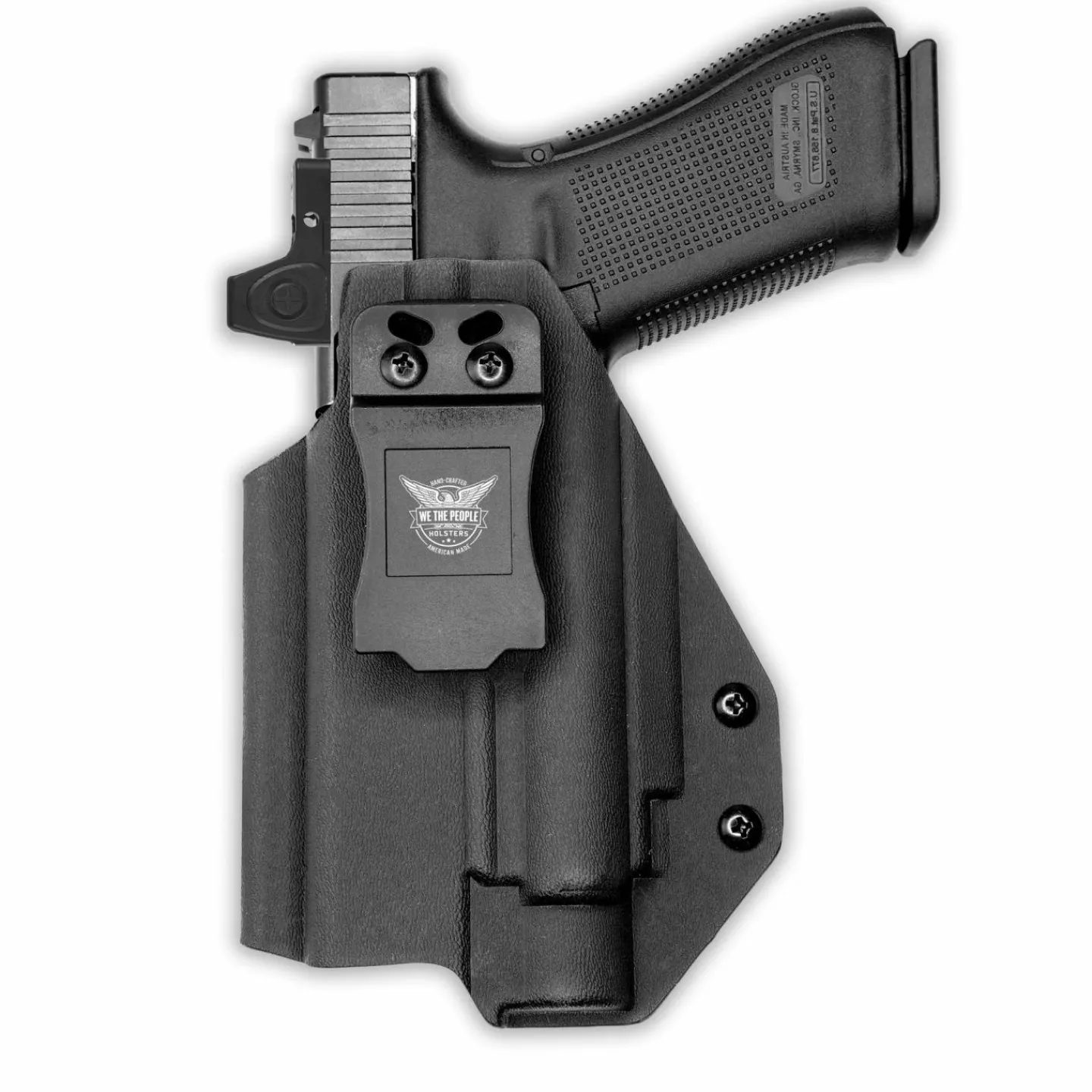 We The People Holsters Glock 22 Gen 1-4 MOS with Olight Baldr Pro Red Dot Optic Cut IWB Holster Sale