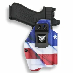 We The People Holsters Glock 22 Gen 5 MOS with Streamlight TLR-1/1S/HL Light Red Dot Optic Cut IWB Holster Hot