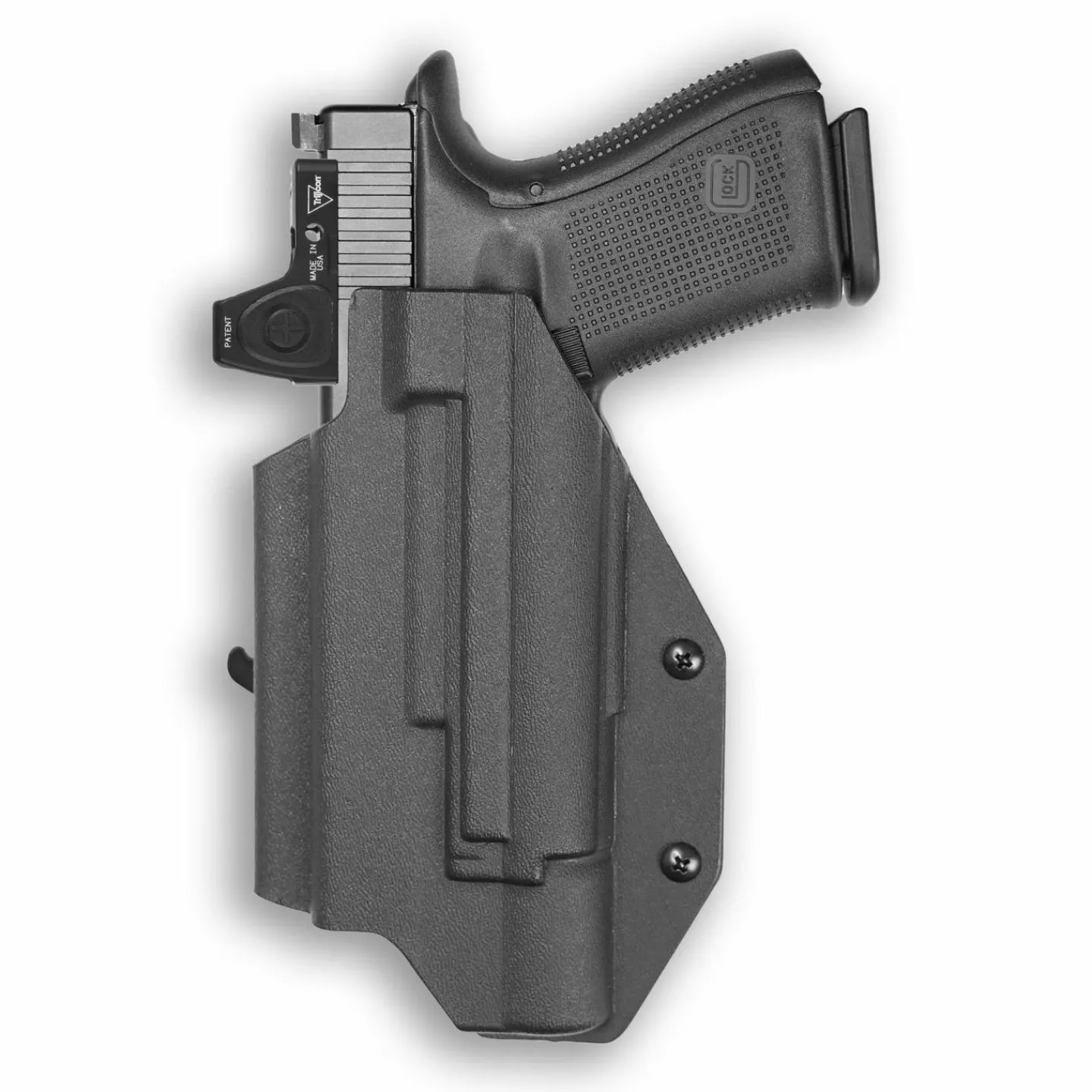 We The People Holsters Glock 22 Gen 1-4 MOS with Surefire X300U-A Light Red Dot Optic Cut OWB Holster