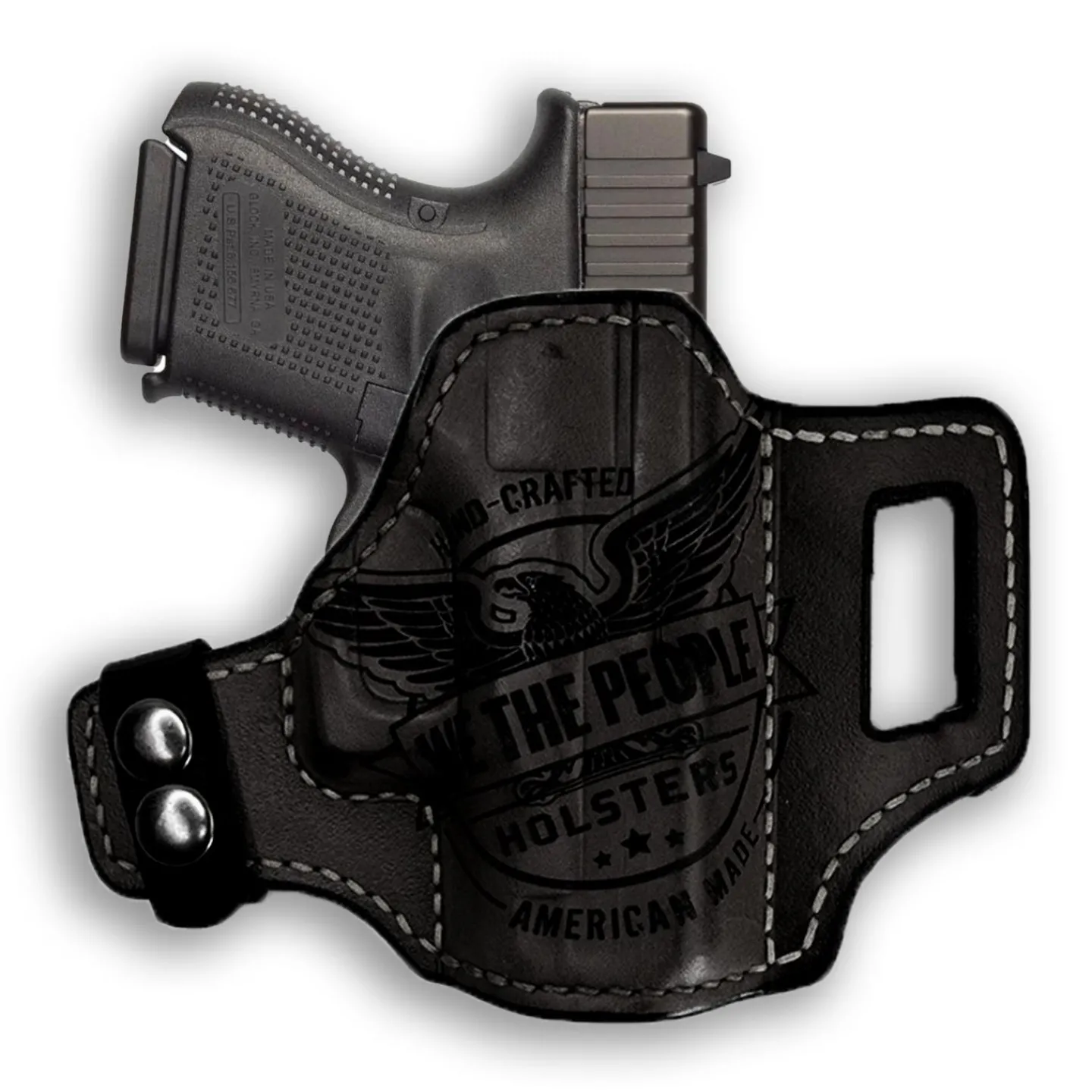 We The People Holsters Glock 26 Independence Leather OWB Holster Online