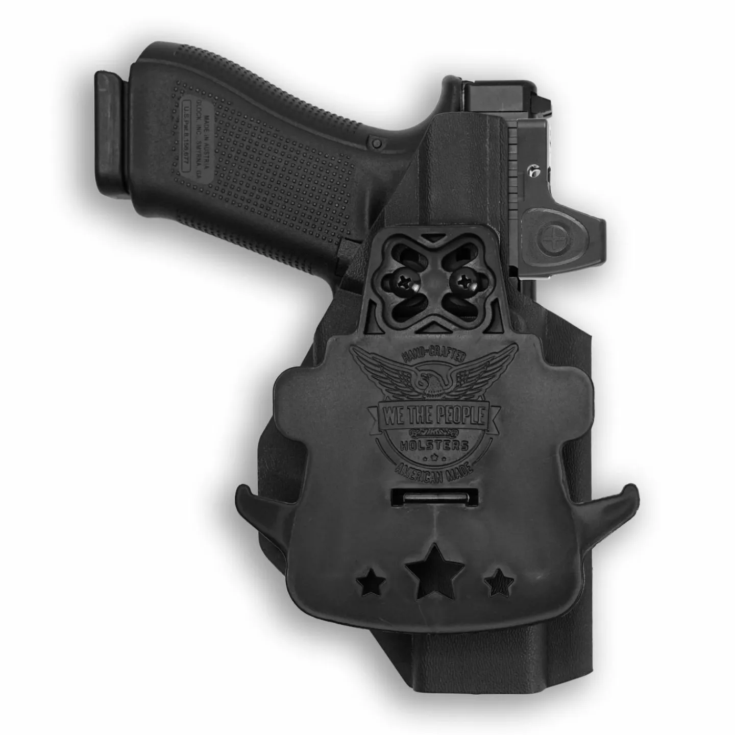 We The People Holsters Glock 17 MOS with Olight Baldr RL Mini Red Dot Optic Cut OWB Holster Hot