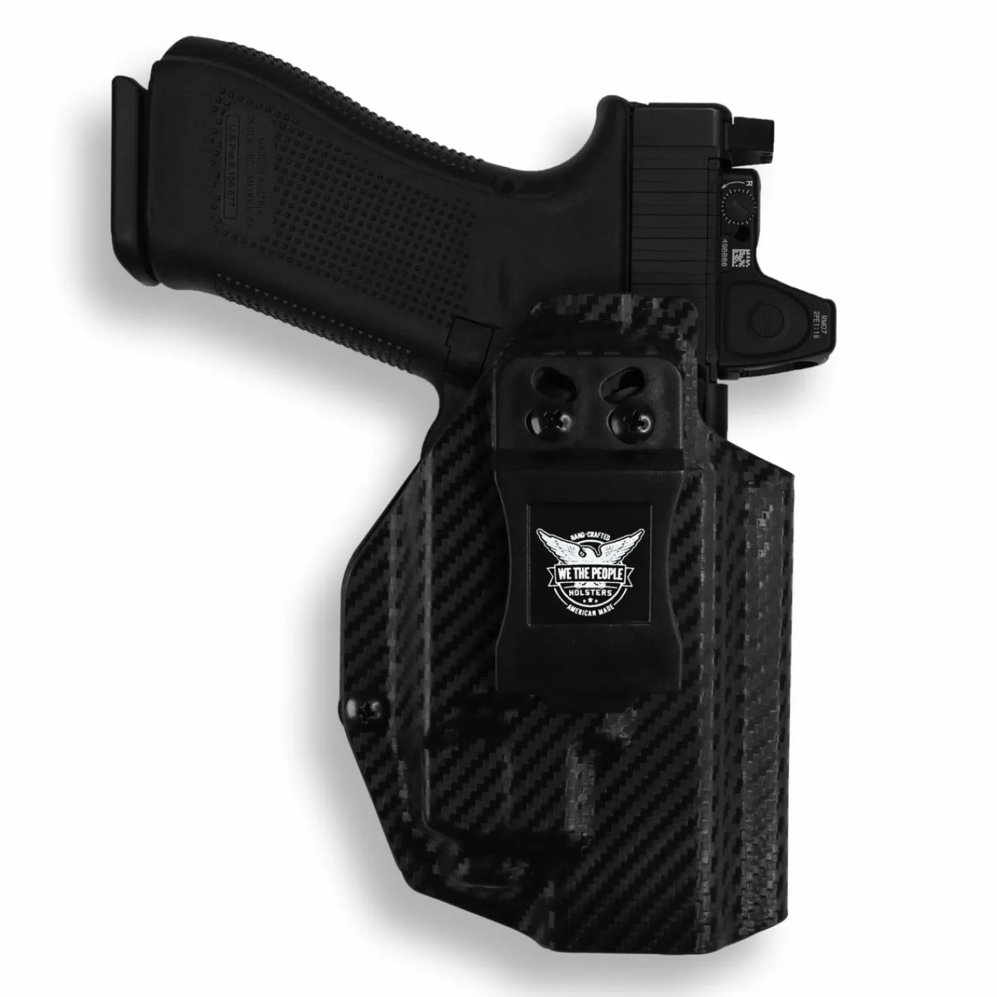 We The People Holsters Glock 47 MOS with Streamlight TLR-7/7A/7X Light Red Dot Optic Cut IWB Holster Best