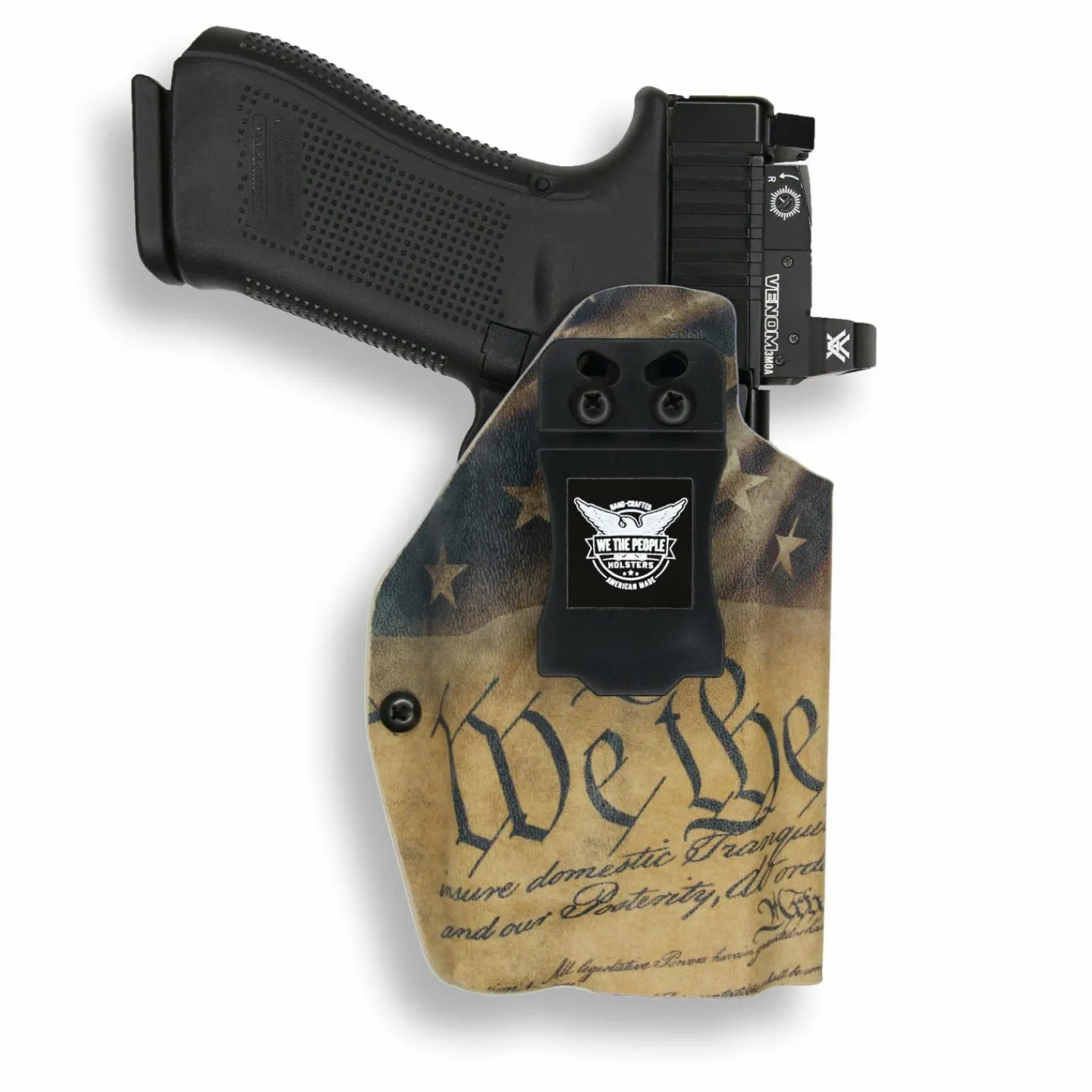 We The People Holsters Glock 34 MOS with Streamlight TLR-1/1S/HL Light Red Dot Optic Cut IWB Holster Clearance