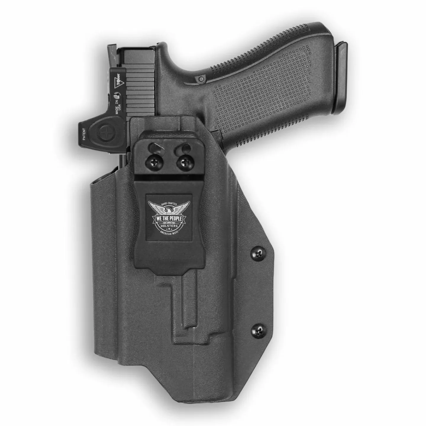 We The People Holsters Glock 49 MOS with Surefire X300U-A Light Red Dot Optic Cut IWB Holster Sale