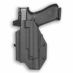 We The People Holsters Glock 17 MOS with Surefire X300U-A Light Red Dot Optic Cut OWB Holster Best