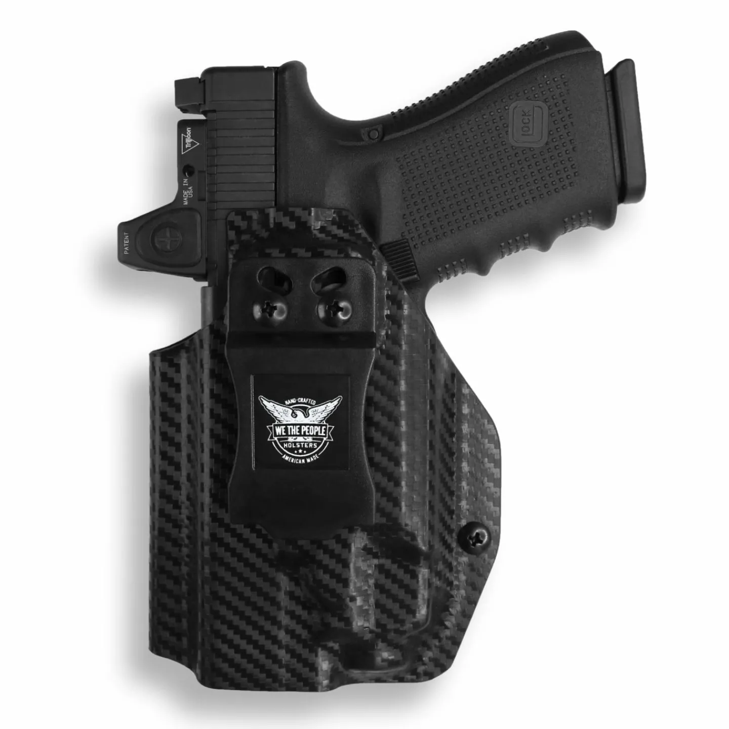 We The People Holsters Glock 19/19X MOS with Streamlight TLR-8/8A Light Red Dot Optic Cut IWB Holster Best