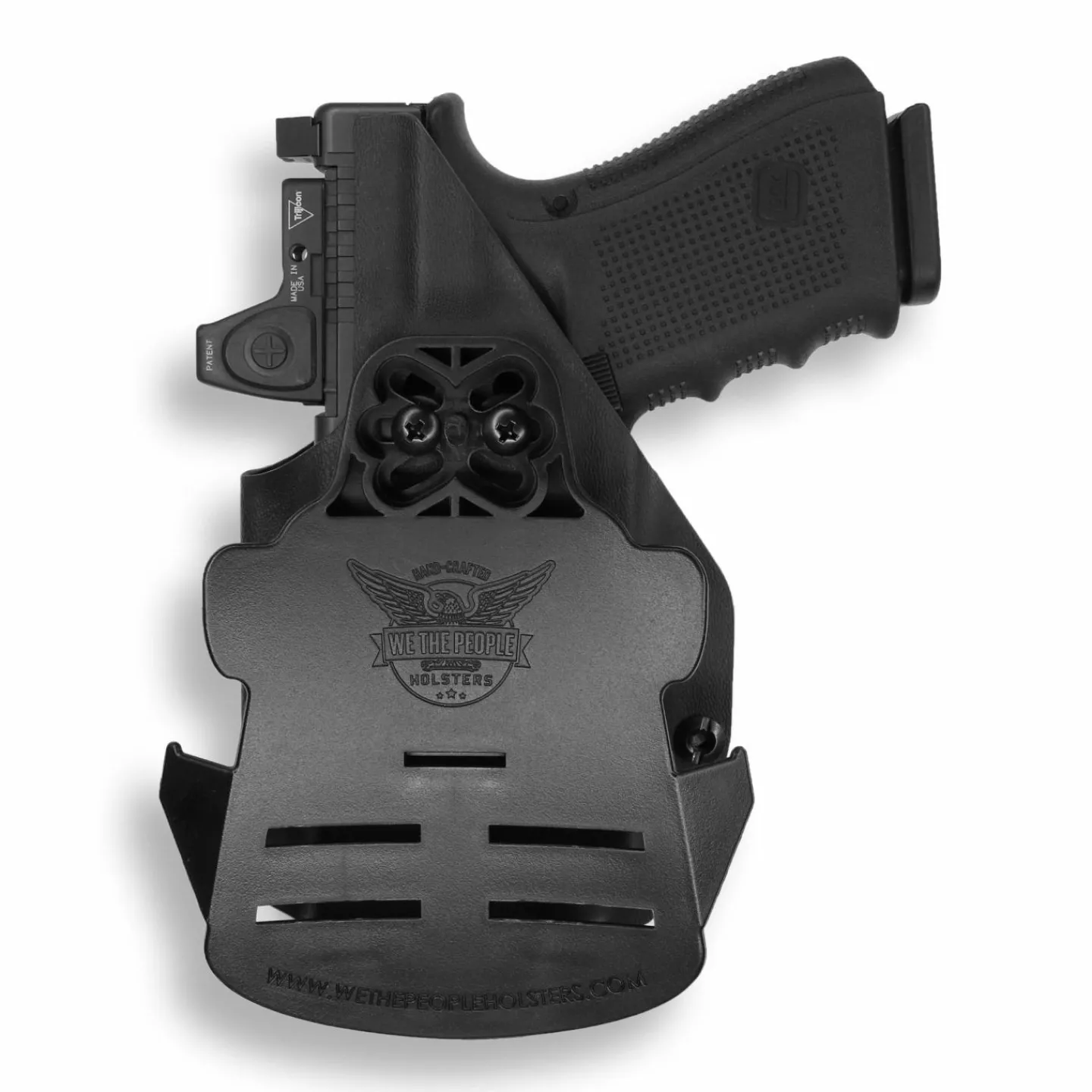 We The People Holsters Glock 19/19X MOS with Streamlight TLR-8/8A Light Red Dot Optic Cut OWB Holster Best