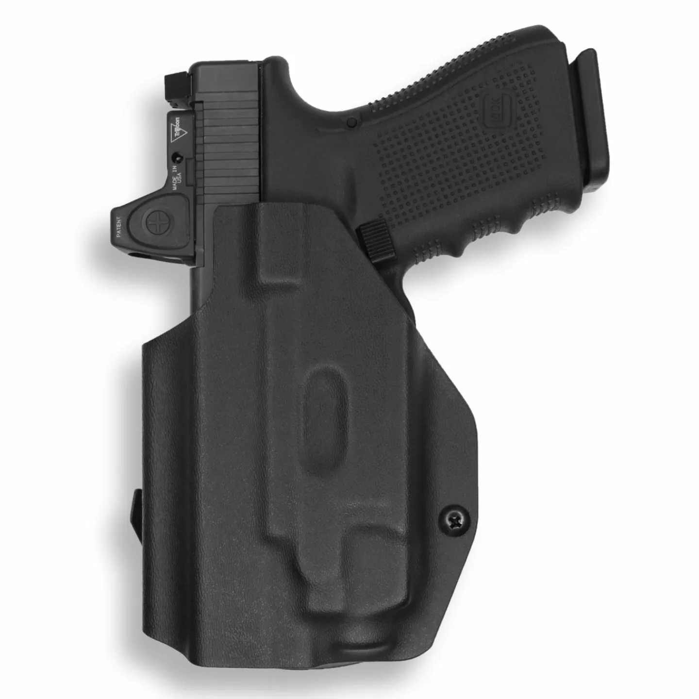 We The People Holsters Glock 19/19X MOS with Streamlight TLR-8/8A Light Red Dot Optic Cut OWB Holster Best