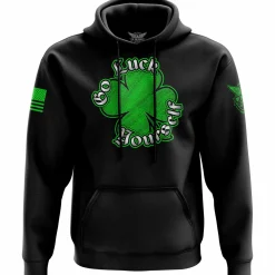 We The People Holsters Go Luck Yourself Hoodie Black New