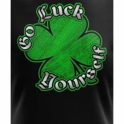 We The People Holsters Go Luck Yourself Women's Short Sleeve Shirt Black Online