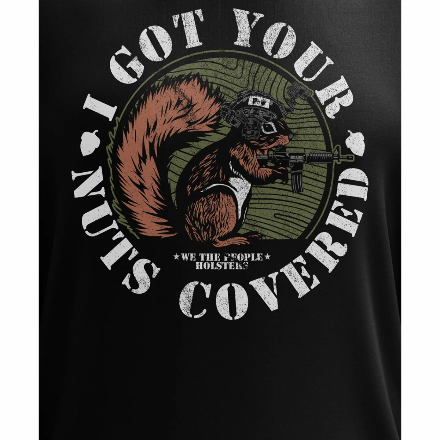 We The People Holsters Got Your Nuts Covered Long Sleeve Shirt Black Outlet