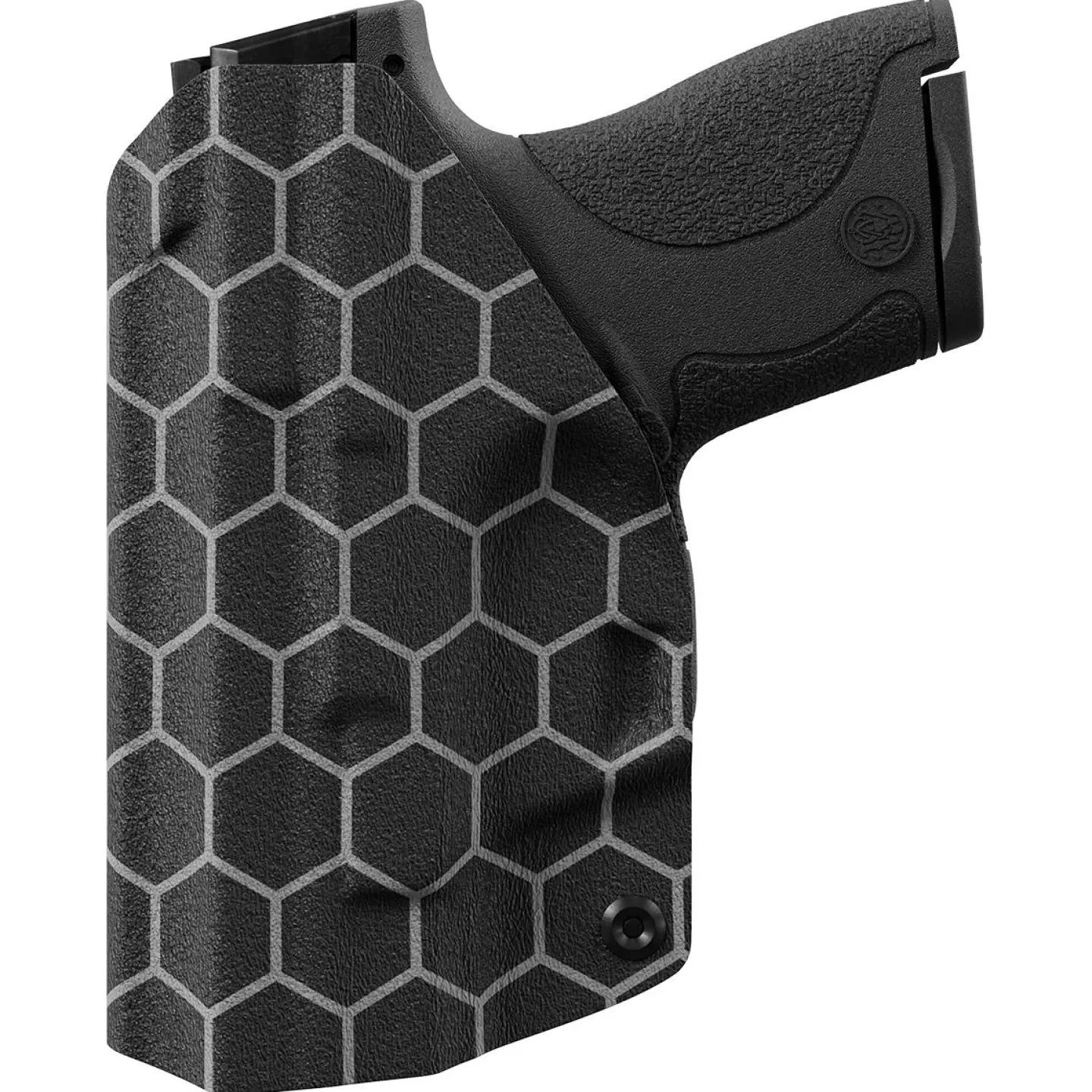 We The People Holsters Gray Honeycomb Custom Printed Holster - IWB Kydex Holster Best