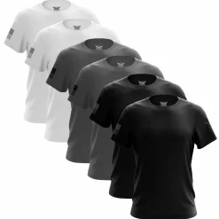 We The People Holsters Grayscale Freedom Short Sleeve Shirt Bundle (6 Pack) Multi Sale